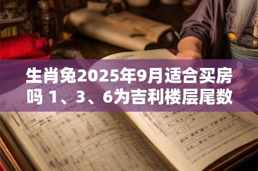 生肖兔2025年9月适合买房吗 1、3、6为吉利楼层尾数