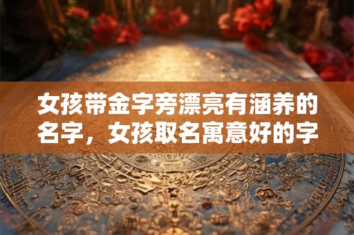 女孩带金字旁漂亮有涵养的名字，女孩取名寓意好的字