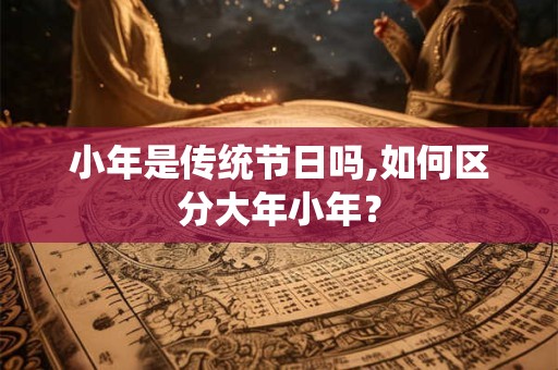小年是传统节日吗,如何区分大年小年？