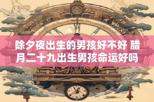 除夕夜出生的男孩好不好 腊月二十九出生男孩命运好吗
