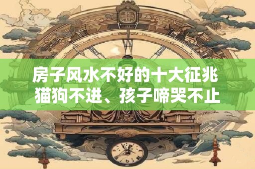 房子风水不好的十大征兆 猫狗不进、孩子啼哭不止