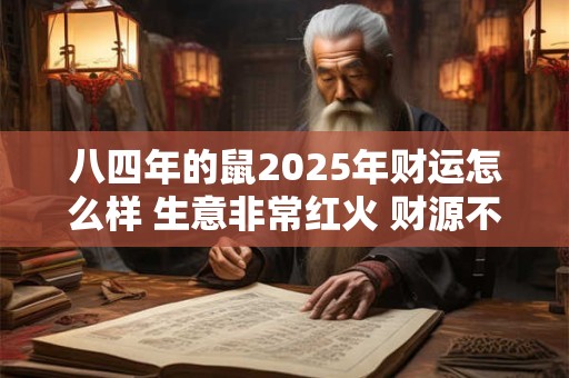 八四年的鼠2025年财运怎么样 生意非常红火 财源不断