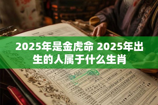 2025年是金虎命 2025年出生的人属于什么生肖