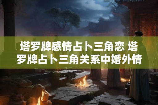 塔罗牌感情占卜三角恋 塔罗牌占卜三角关系中婚外情三角恋
