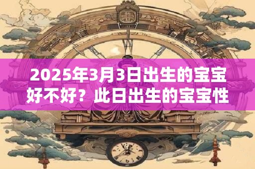 2025年3月3日出生的宝宝好不好？此日出生的宝宝性格