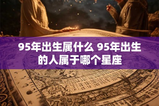 95年出生属什么 95年出生的人属于哪个星座