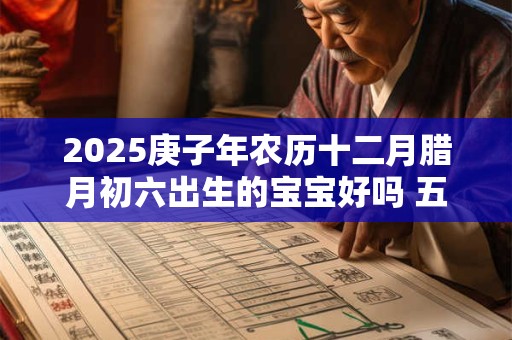 2025庚子年农历十二月腊月初六出生的宝宝好吗 五行八字查询