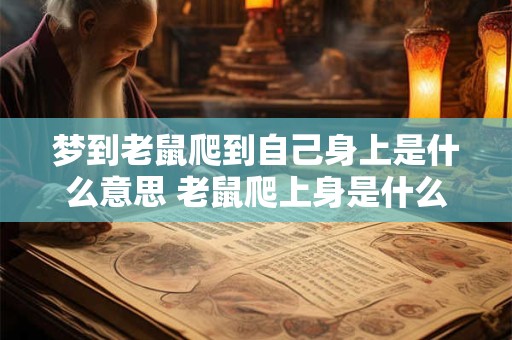 梦到老鼠爬到自己身上是什么意思 老鼠爬上身是什么意思
