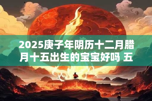 2025庚子年阴历十二月腊月十五出生的宝宝好吗 五行八字查询