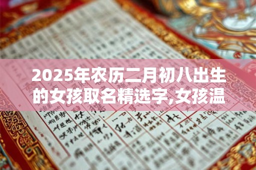 2025年农历二月初八出生的女孩取名精选字,女孩温暖有朝气的名字
