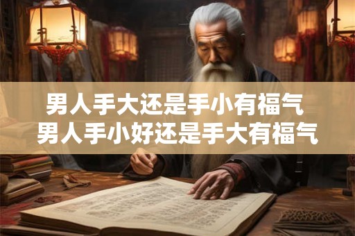 男人手大还是手小有福气 男人手小好还是手大有福气