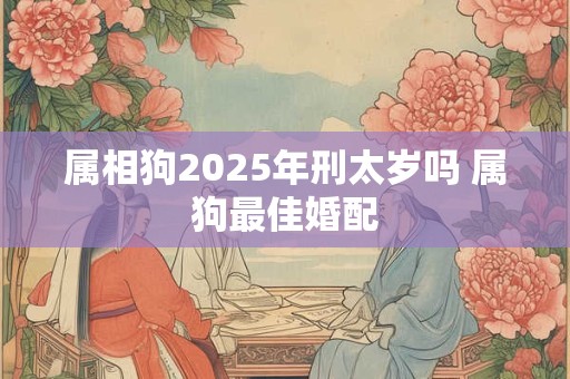 属相狗2025年刑太岁吗 属狗最佳婚配