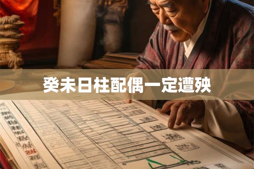 癸未日柱配偶一定遭殃