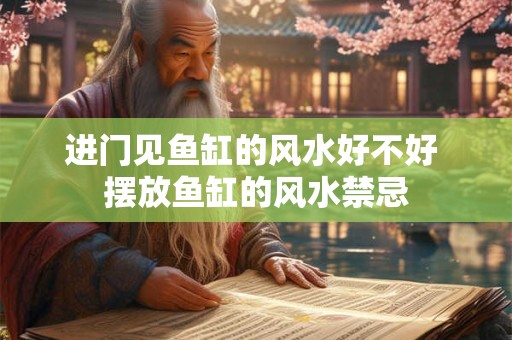 进门见鱼缸的风水好不好 摆放鱼缸的风水禁忌