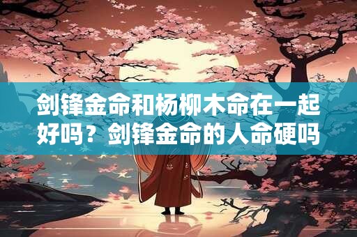 剑锋金命和杨柳木命在一起好吗？剑锋金命的人命硬吗？
