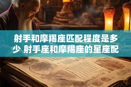 射手和摩羯座匹配程度是多少 射手座和摩羯座的星座配对有多高的匹配度
