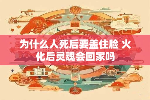 为什么人死后要盖住脸 火化后灵魂会回家吗