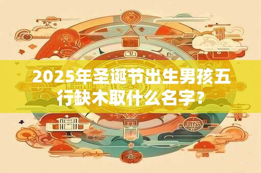 2025年圣诞节出生男孩五行缺木取什么名字？