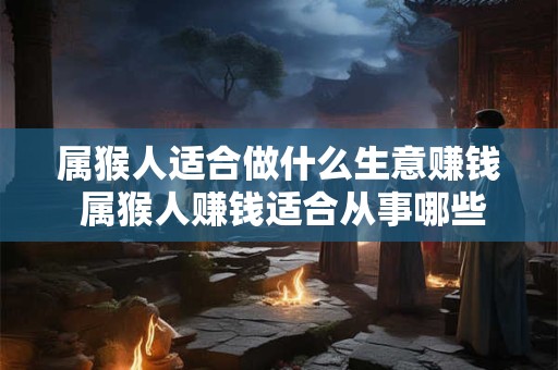 属猴人适合做什么生意赚钱 属猴人赚钱适合从事哪些生意