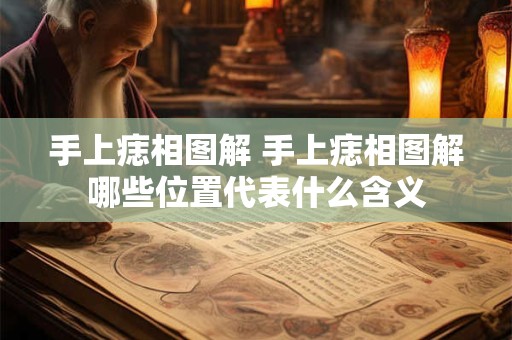 手上痣相图解 手上痣相图解哪些位置代表什么含义