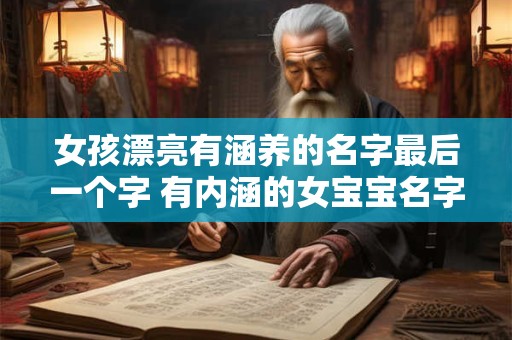 女孩漂亮有涵养的名字最后一个字 有内涵的女宝宝名字带解析