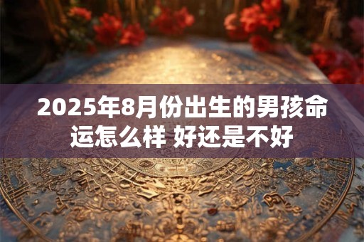 2025年8月份出生的男孩命运怎么样 好还是不好
