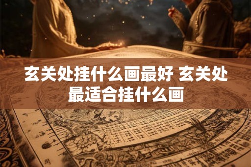 玄关处挂什么画最好 玄关处最适合挂什么画