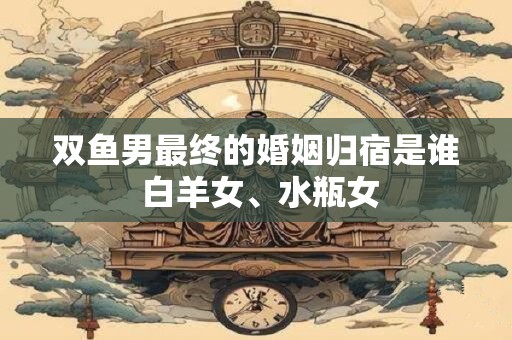 双鱼男最终的婚姻归宿是谁 白羊女、水瓶女