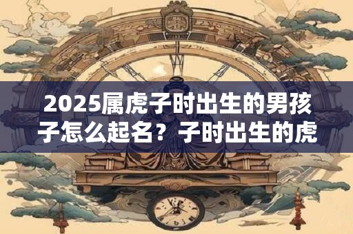 2025属虎子时出生的男孩子怎么起名？子时出生的虎宝宝好不好