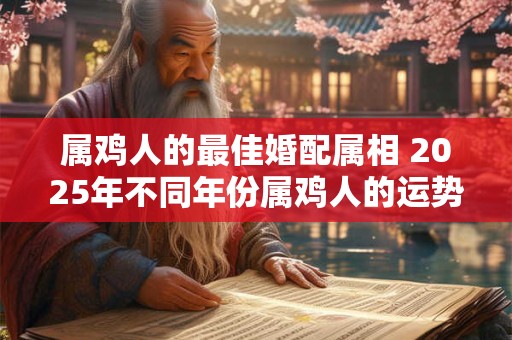 属鸡人的最佳婚配属相 2025年不同年份属鸡人的运势