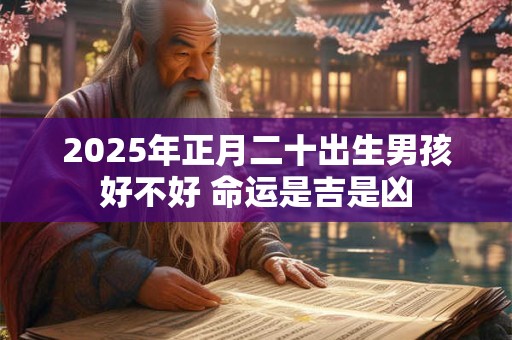 2025年正月二十出生男孩好不好 命运是吉是凶