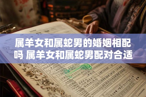 属羊女和属蛇男的婚姻相配吗 属羊女和属蛇男配对合适吗