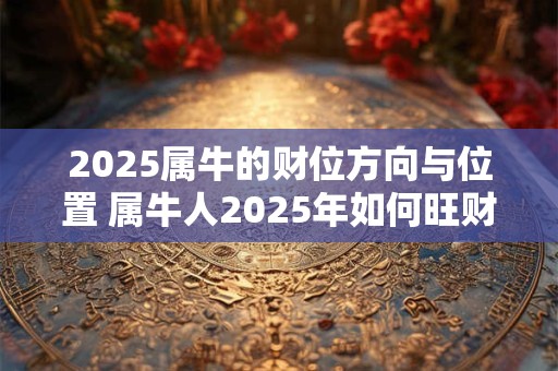 2026属牛的财位方向与位置 属牛人2026年如何旺财