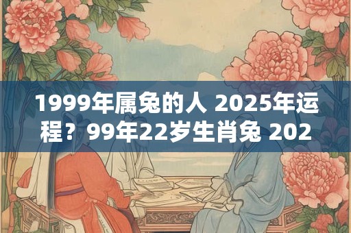 1999年属兔的人 2025年运程？99年22岁生肖兔 2025年运势