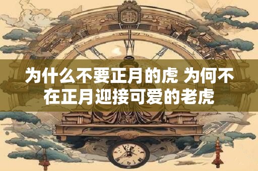 为什么不要正月的虎 为何不在正月迎接可爱的老虎