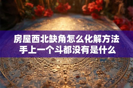 房屋西北缺角怎么化解方法 手上一个斗都没有是什么命