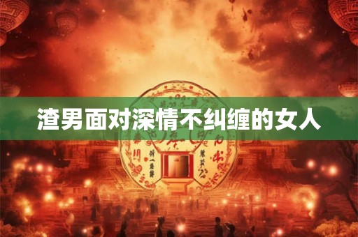 渣男面对深情不纠缠的女人