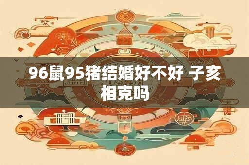 96鼠95猪结婚好不好 子亥相克吗