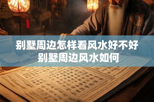 别墅周边怎样看风水好不好 别墅周边风水如何