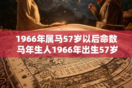 1966年属马57岁以后命数 马年生人1966年出生57岁及以上命运如何