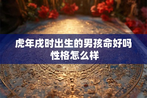 虎年戌时出生的男孩命好吗 性格怎么样