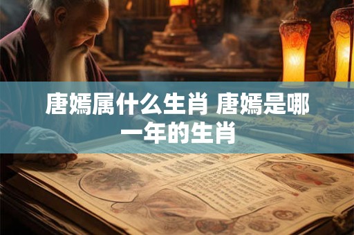 唐嫣属什么生肖 唐嫣是哪一年的生肖