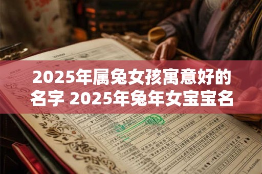 2025年属兔女孩寓意好的名字 2025年兔年女宝宝名字