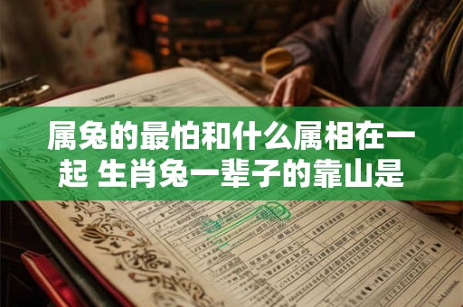 属兔的最怕和什么属相在一起 生肖兔一辈子的靠山是谁