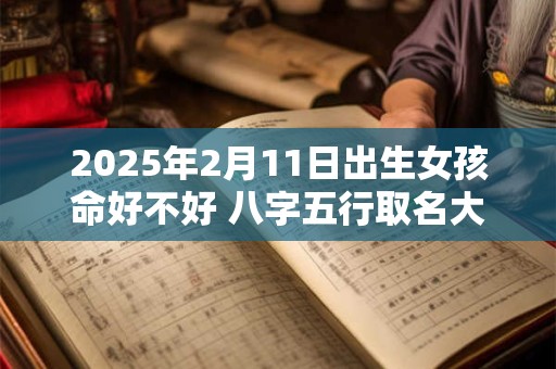2025年2月11日出生女孩命好不好 八字五行取名大全