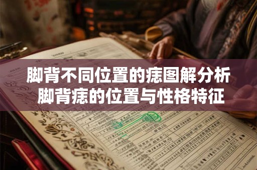 脚背不同位置的痣图解分析 脚背痣的位置与性格特征有关吗
