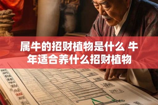 属牛的招财植物是什么 牛年适合养什么招财植物
