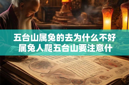 五台山属兔的去为什么不好 属兔人爬五台山要注意什么