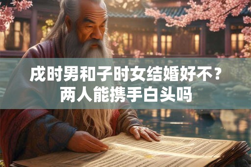 戌时男和子时女结婚好不？两人能携手白头吗