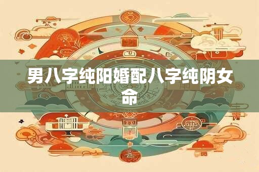 男八字纯阳婚配八字纯阴女命